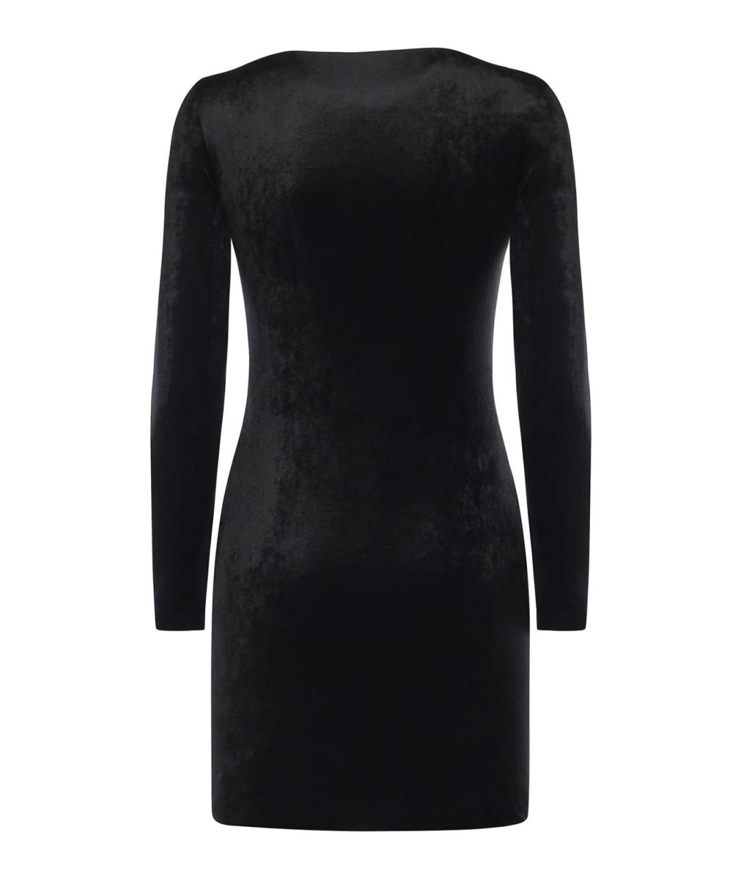 BALENCIAGA Черное бархатное вечернее платье, фото 3