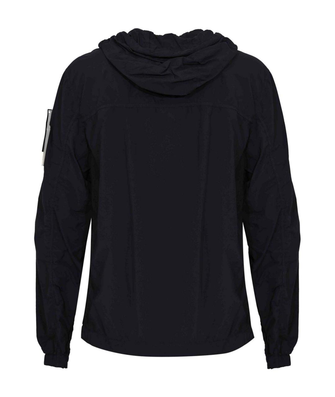 STONE ISLAND Темно-синяя полиамидовая куртка, фото 2