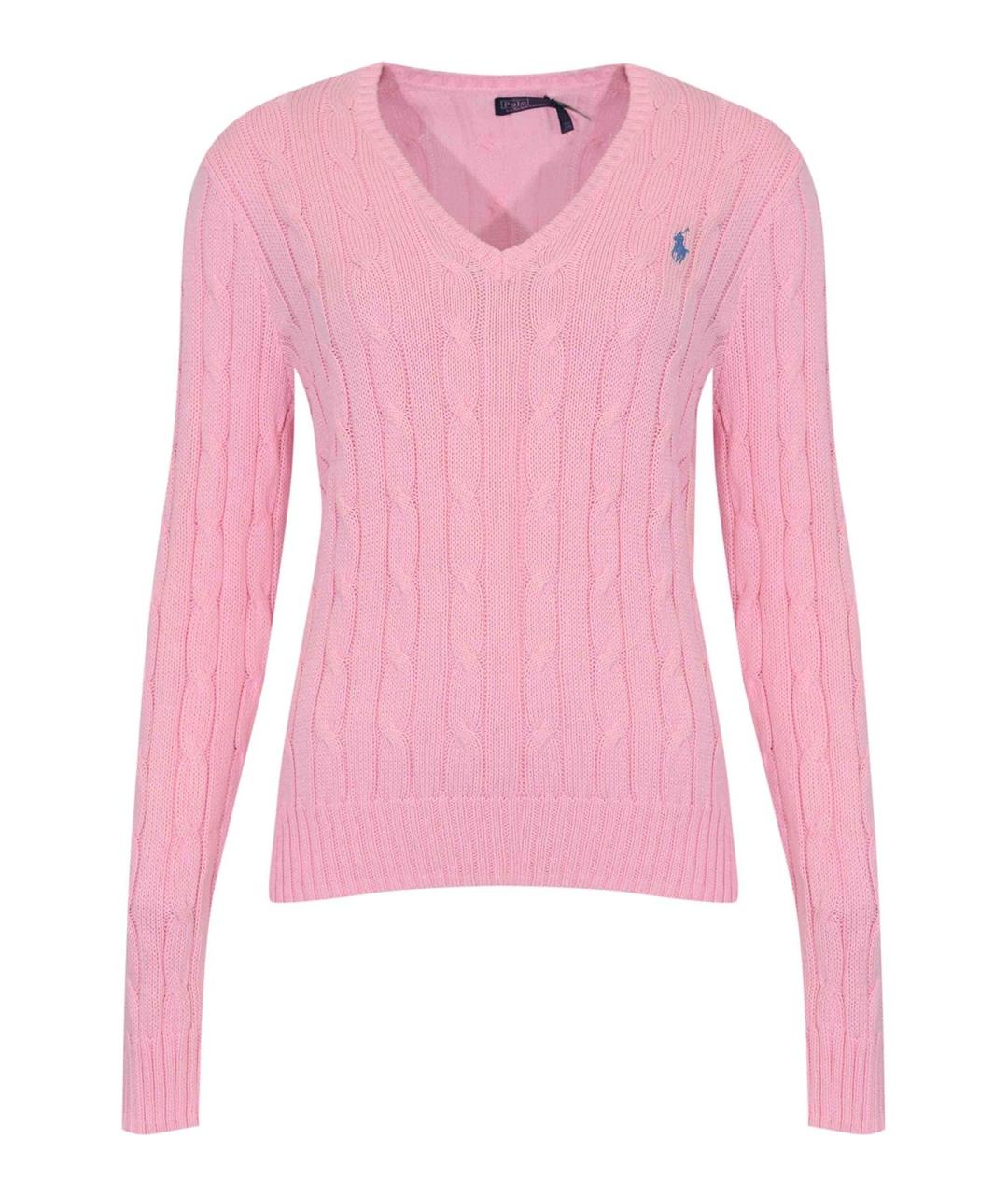 POLO RALPH LAUREN Бежевый хлопковый джемпер / свитер, фото 1