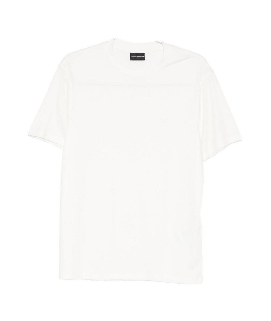 EMPORIO ARMANI Белая футболка, фото 1