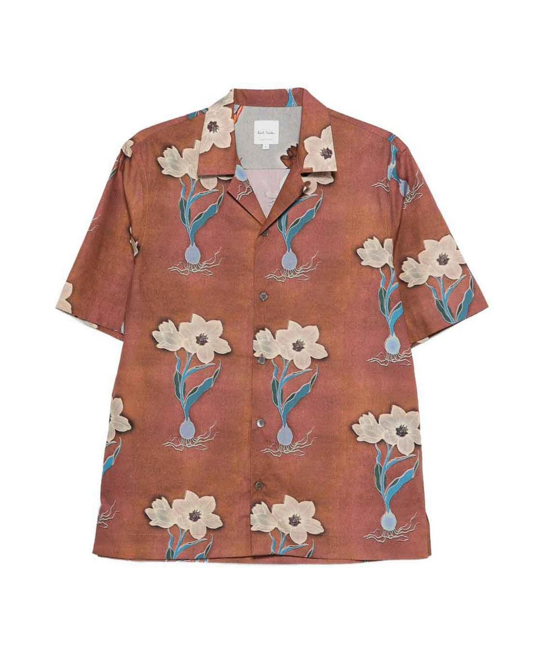 PAUL SMITH Мульти хлопковая кэжуал рубашка, фото 1