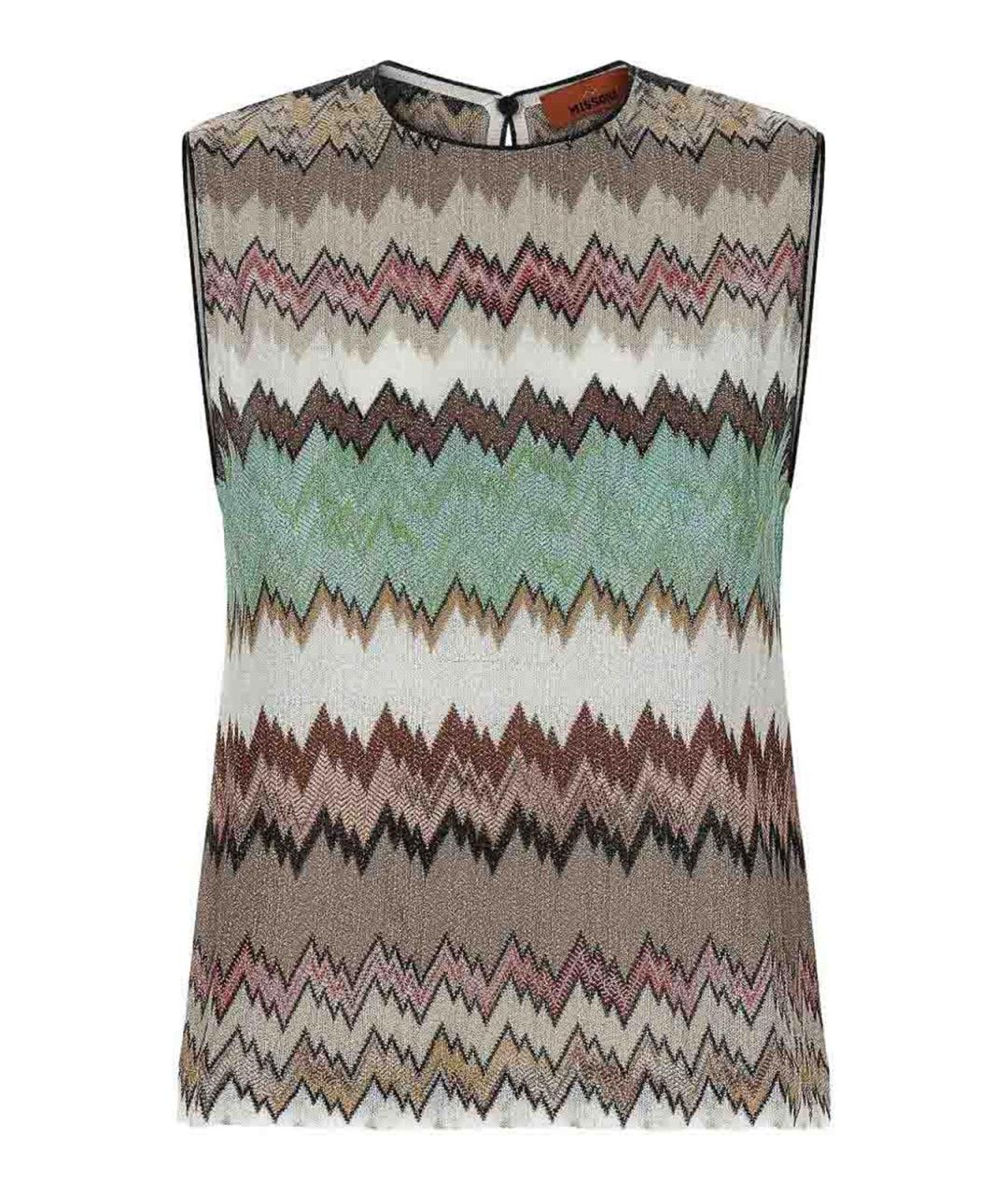 MISSONI Мульти вискозная майка, фото 1
