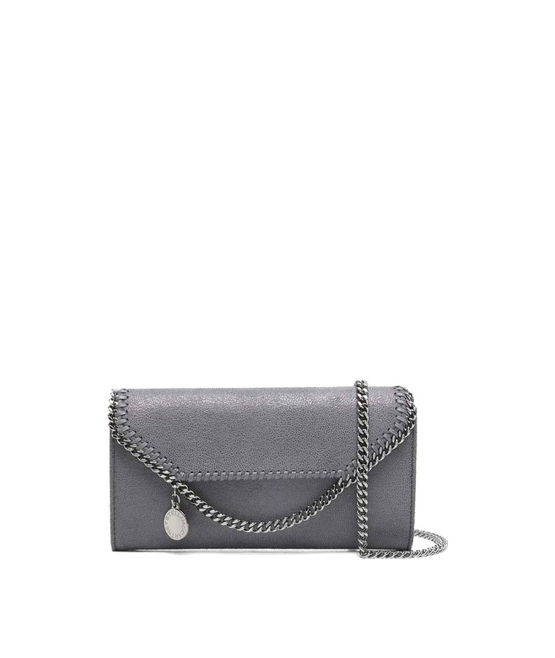 STELLA MCCARTNEY Серый кошелек из искусственной кожи, фото 6