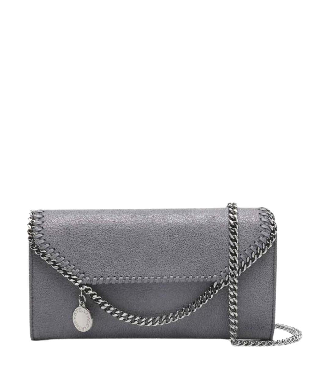 STELLA MCCARTNEY Серый кошелек из искусственной кожи, фото 1