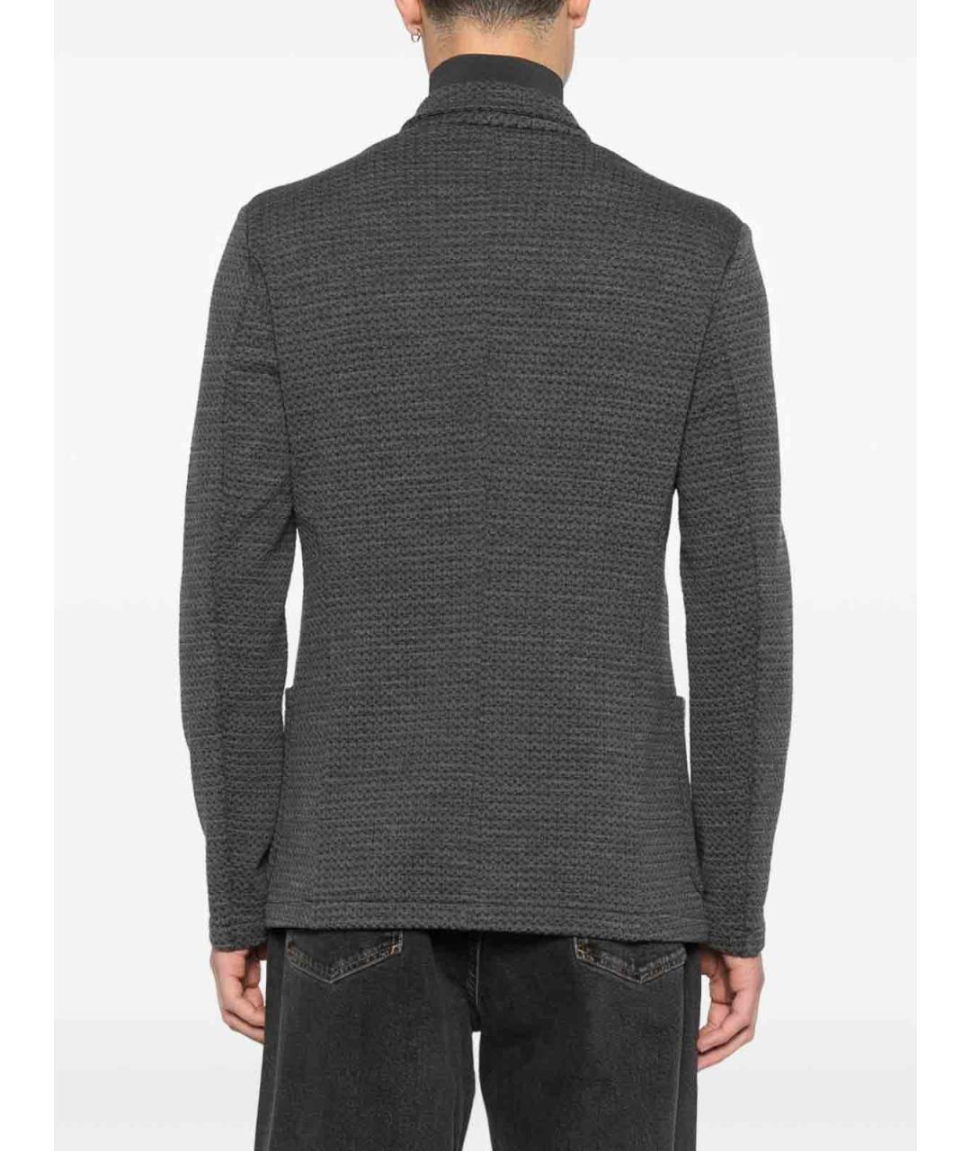 EMPORIO ARMANI Серый пиджак, фото 2