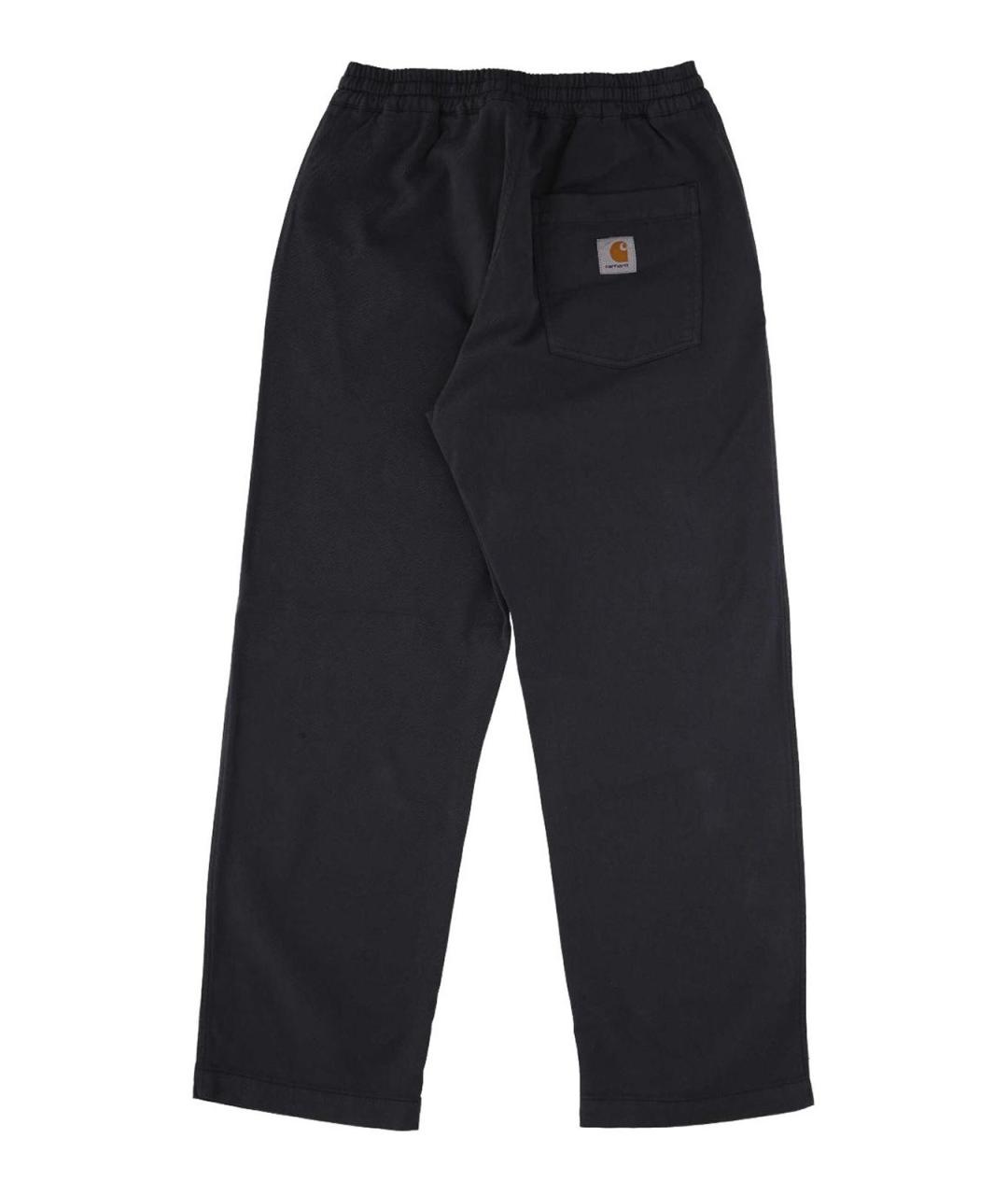CARHARTT Серые хлопковые повседневные брюки, фото 3