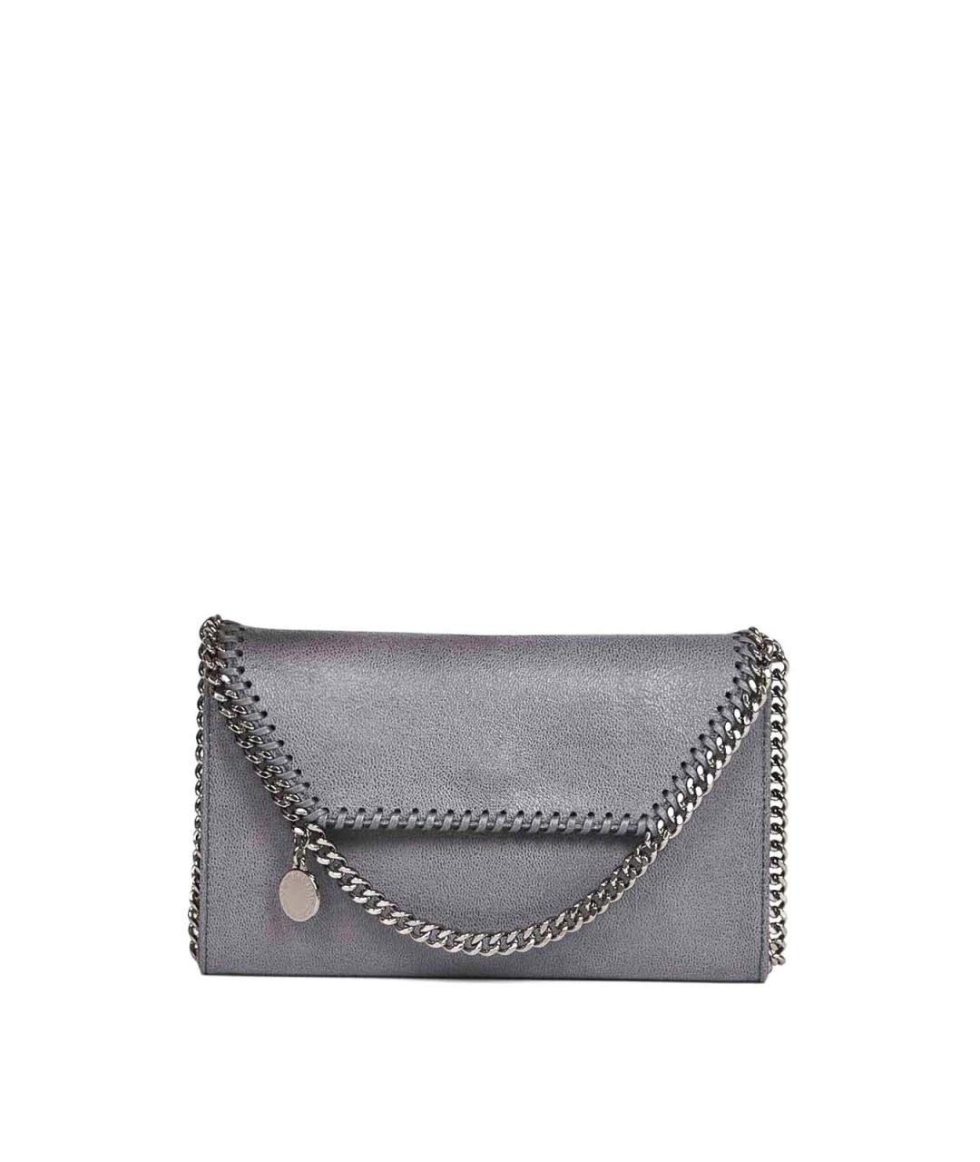 STELLA MCCARTNEY Серый кошелек из искусственной кожи, фото 4