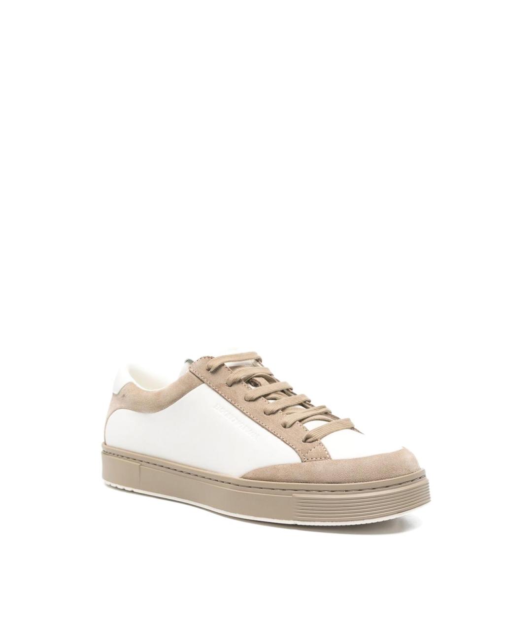 EMPORIO ARMANI Мульти резиновые низкие кроссовки / кеды, фото 3
