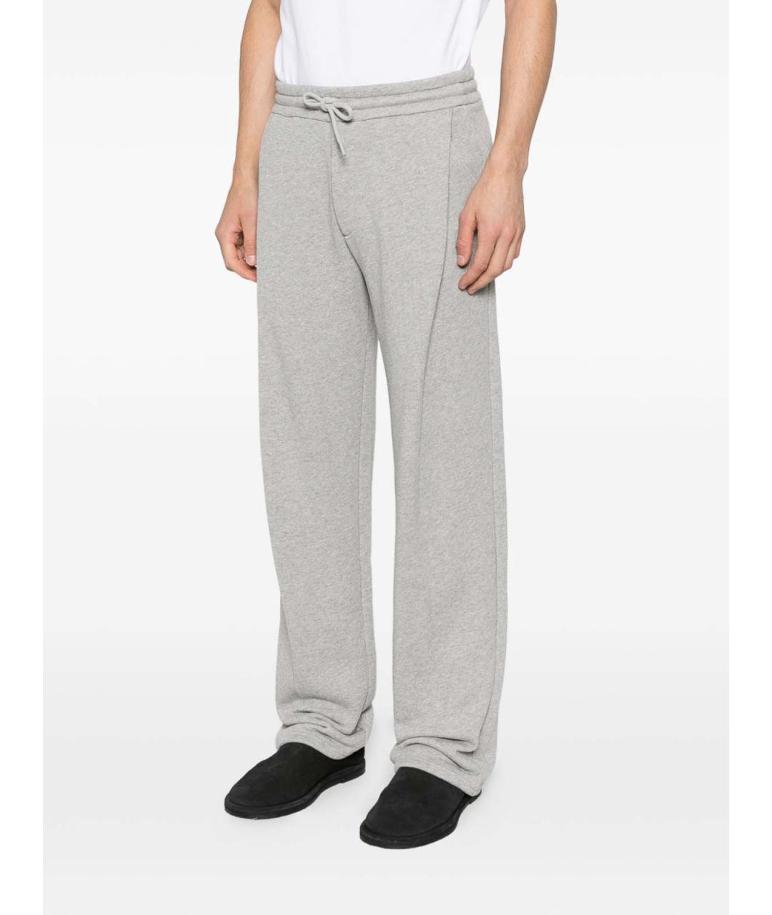 ARMANI EXCHANGE Серые хлопковые повседневные брюки, фото 3