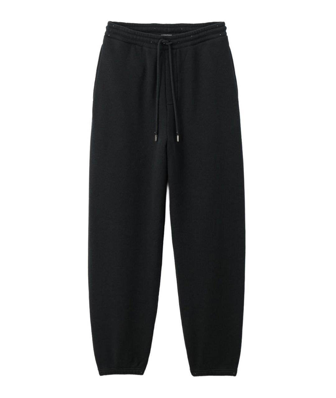 JACQUEMUS Синие хлопковые повседневные брюки, фото 1