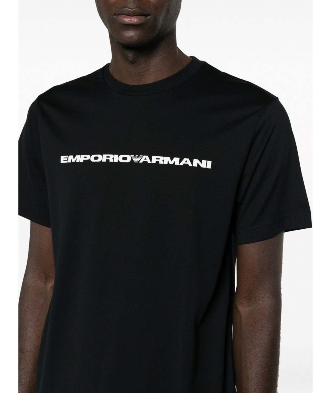 EMPORIO ARMANI Мульти хлопковая футболка, фото 5
