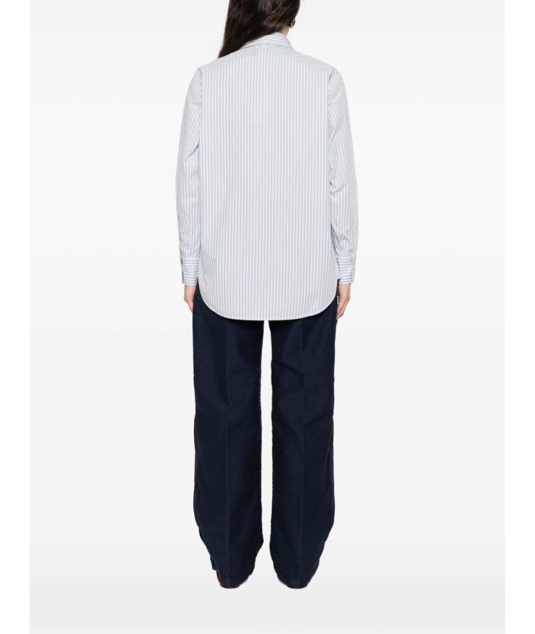 WOOLRICH Синяя хлопковая рубашка, фото 5