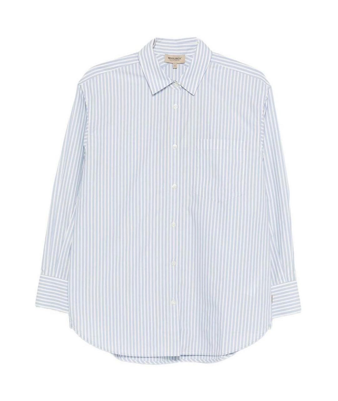 WOOLRICH Синяя хлопковая рубашка, фото 1