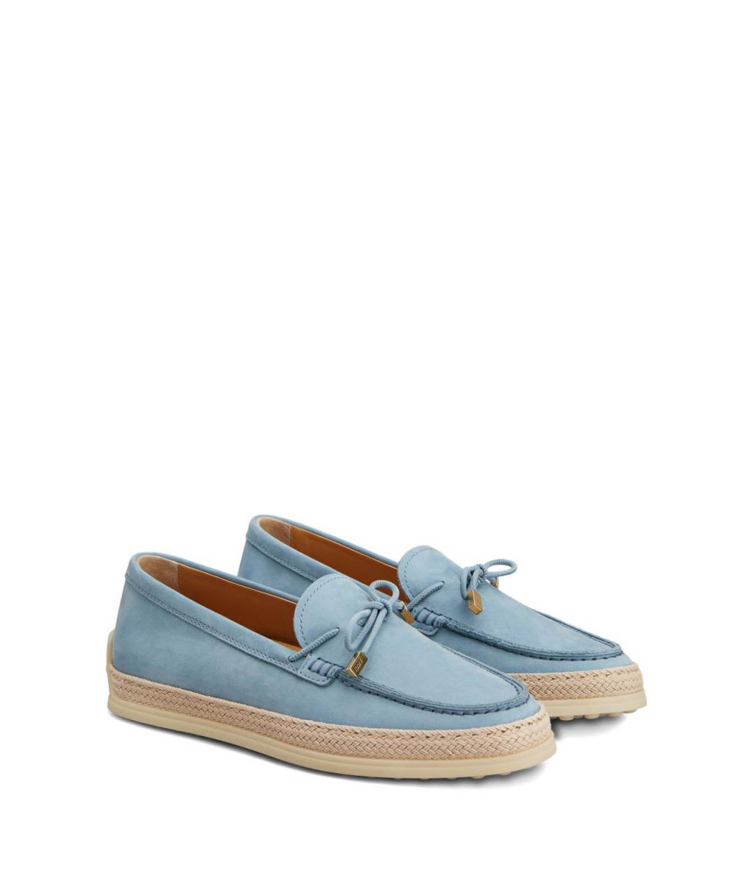 TOD'S Синие лоферы, фото 4