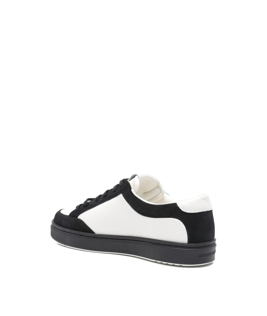 EMPORIO ARMANI Мульти резиновые низкие кроссовки / кеды, фото 3