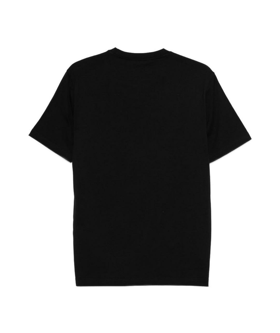 ARMANI EXCHANGE Черная хлопковая футболка, фото 2