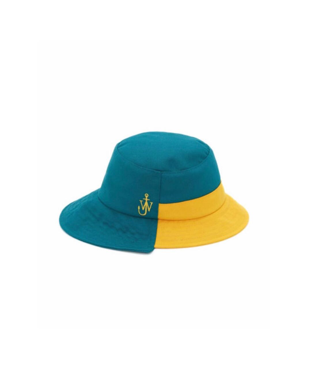 J.W.ANDERSON Зеленая хлопковая шляпа, фото 1