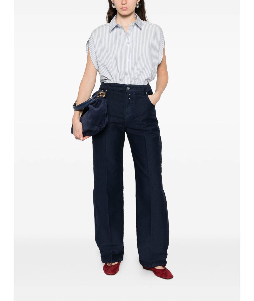 WOOLRICH Синяя хлопковая рубашка, фото 2