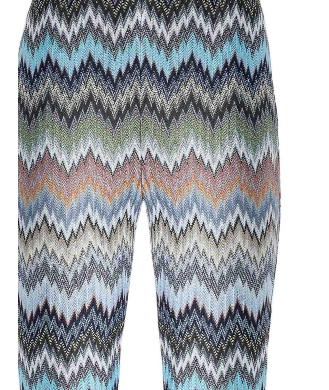 MISSONI Мульти вискозные брюки узкие, фото 2