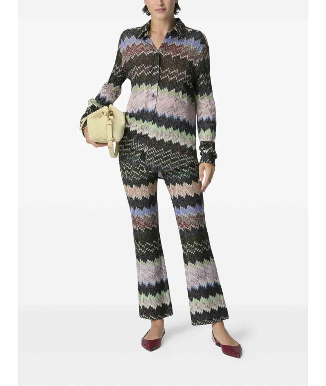 MISSONI Мульти вискозная рубашка, фото 4
