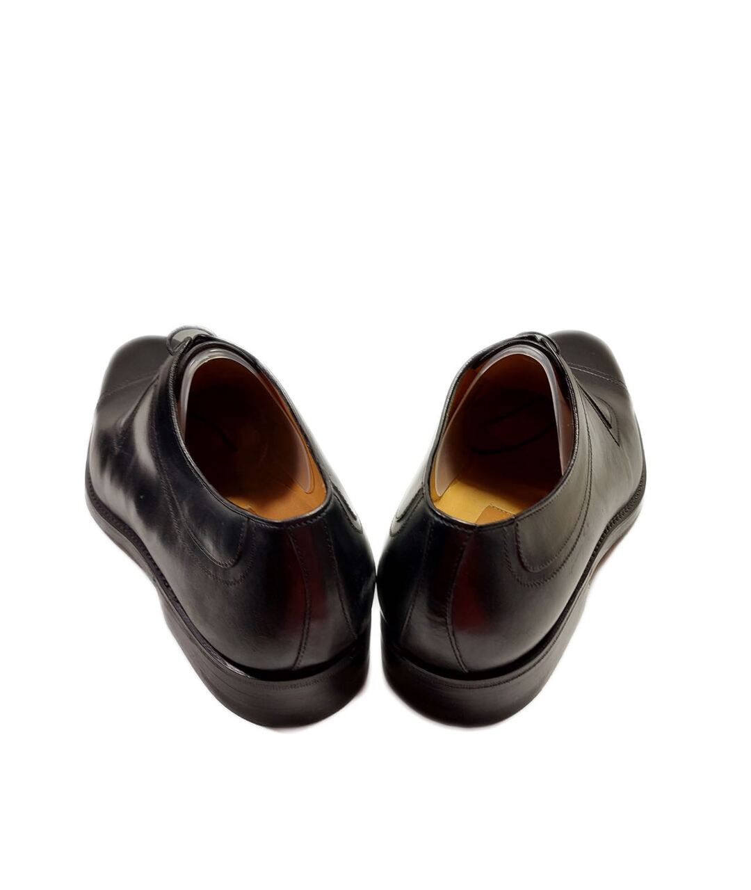 A.TESTONI Черные кожаные туфли, фото 3
