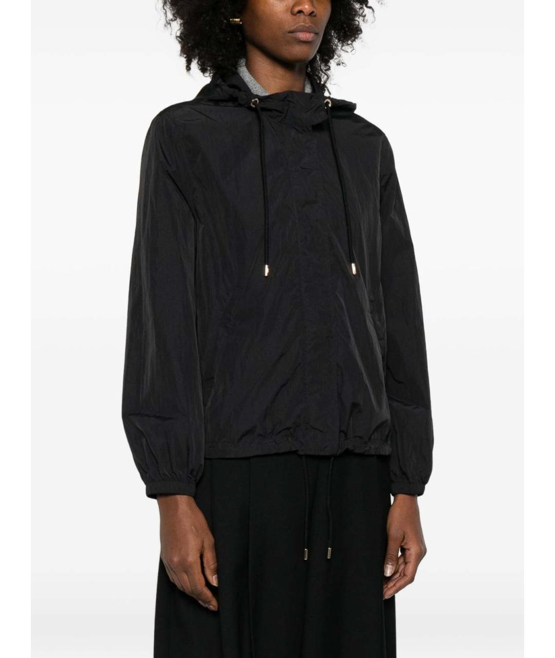 EMPORIO ARMANI Черная полиамидовая куртка, фото 3