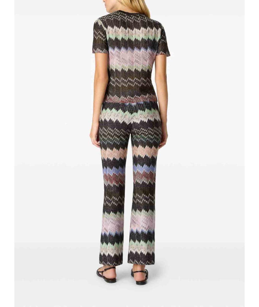 MISSONI Мульти вискозные брюки узкие, фото 3