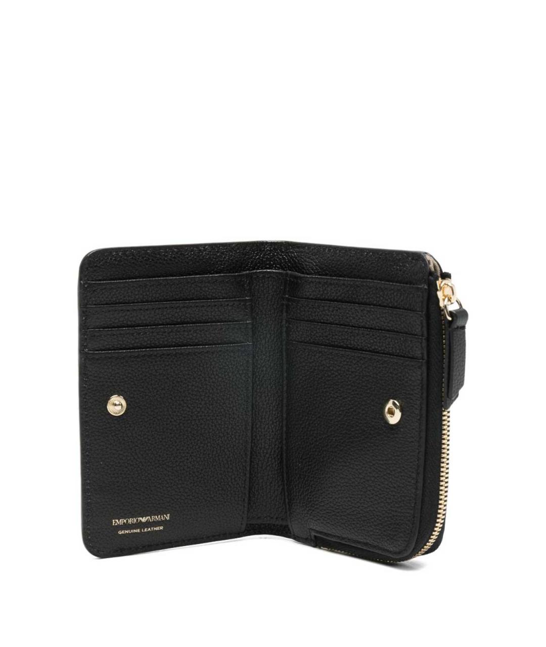 EMPORIO ARMANI Черный кошелек, фото 3