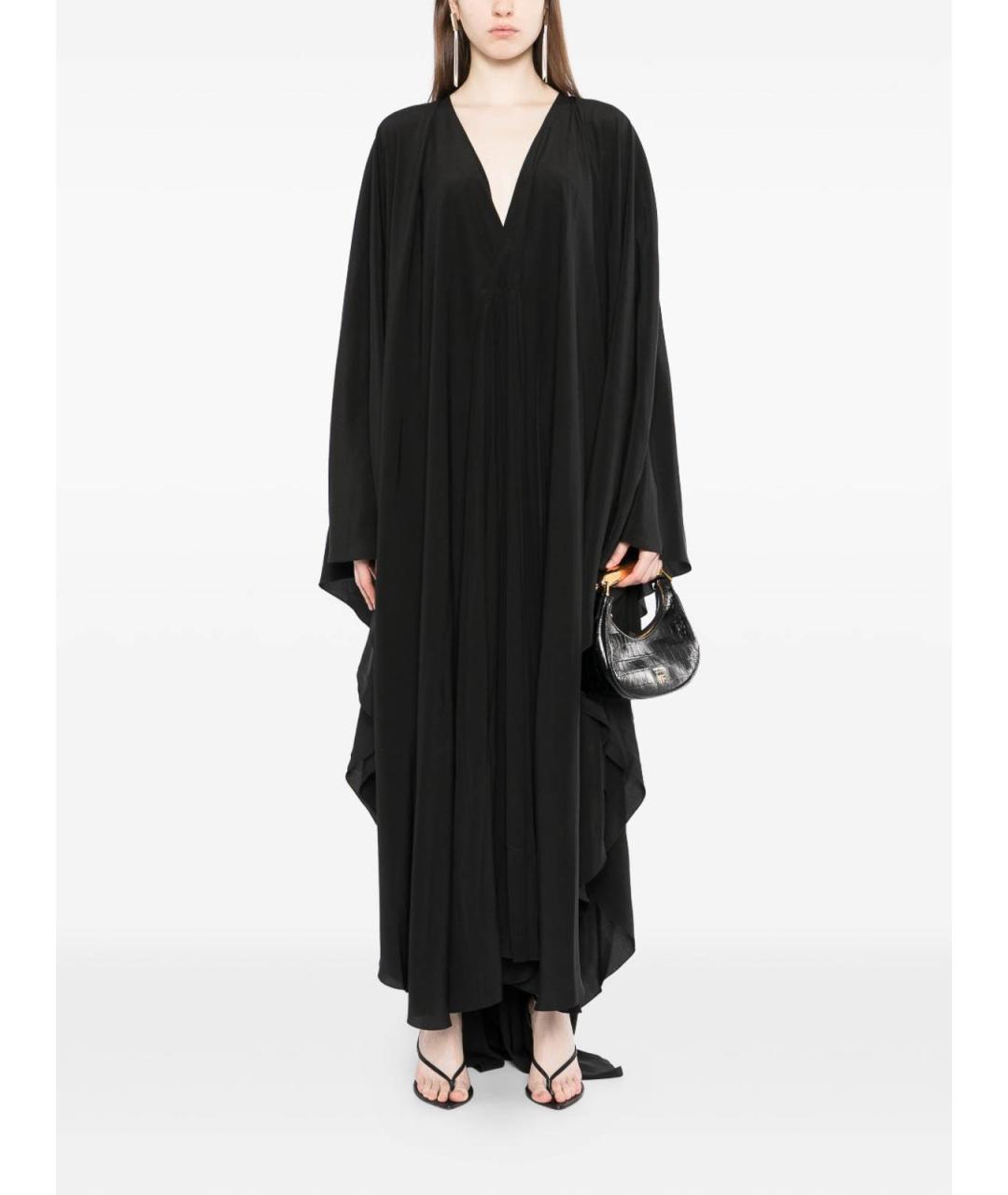 TOM FORD Черное шелковое вечернее платье, фото 3