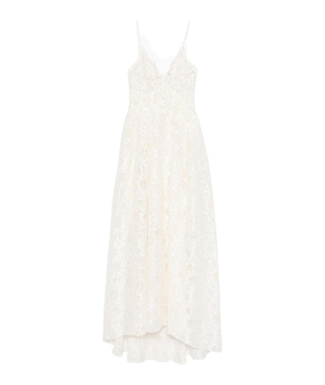 ERMANNO SCERVINO Белое хлопковое повседневное платье, фото 1