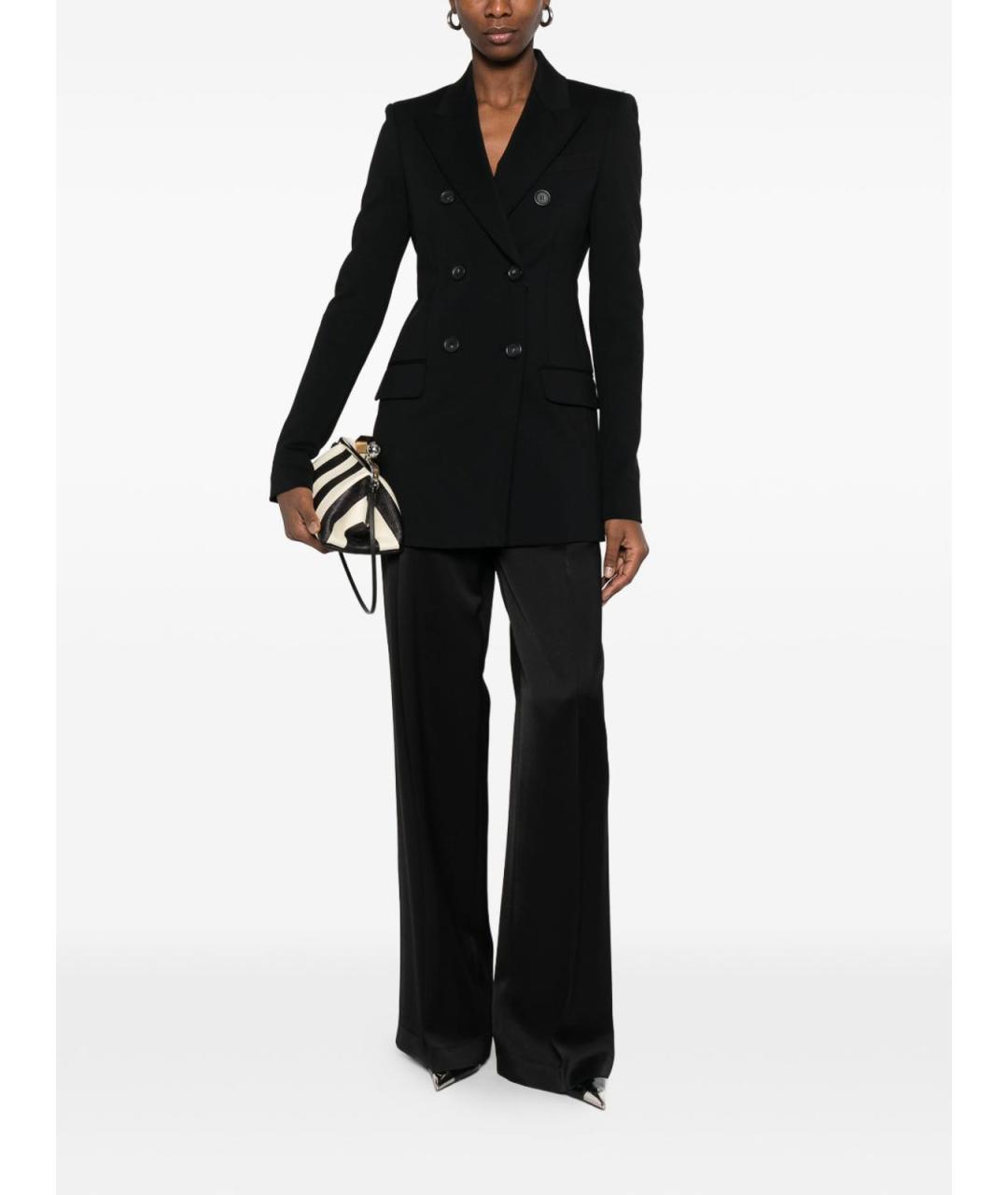 SPORTMAX Черная полиамидовая куртка, фото 4
