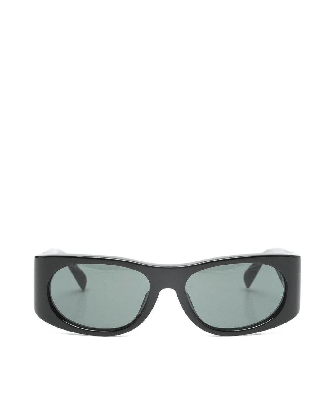 JACQUEMUS Черные пластиковые солнцезащитные очки, фото 1