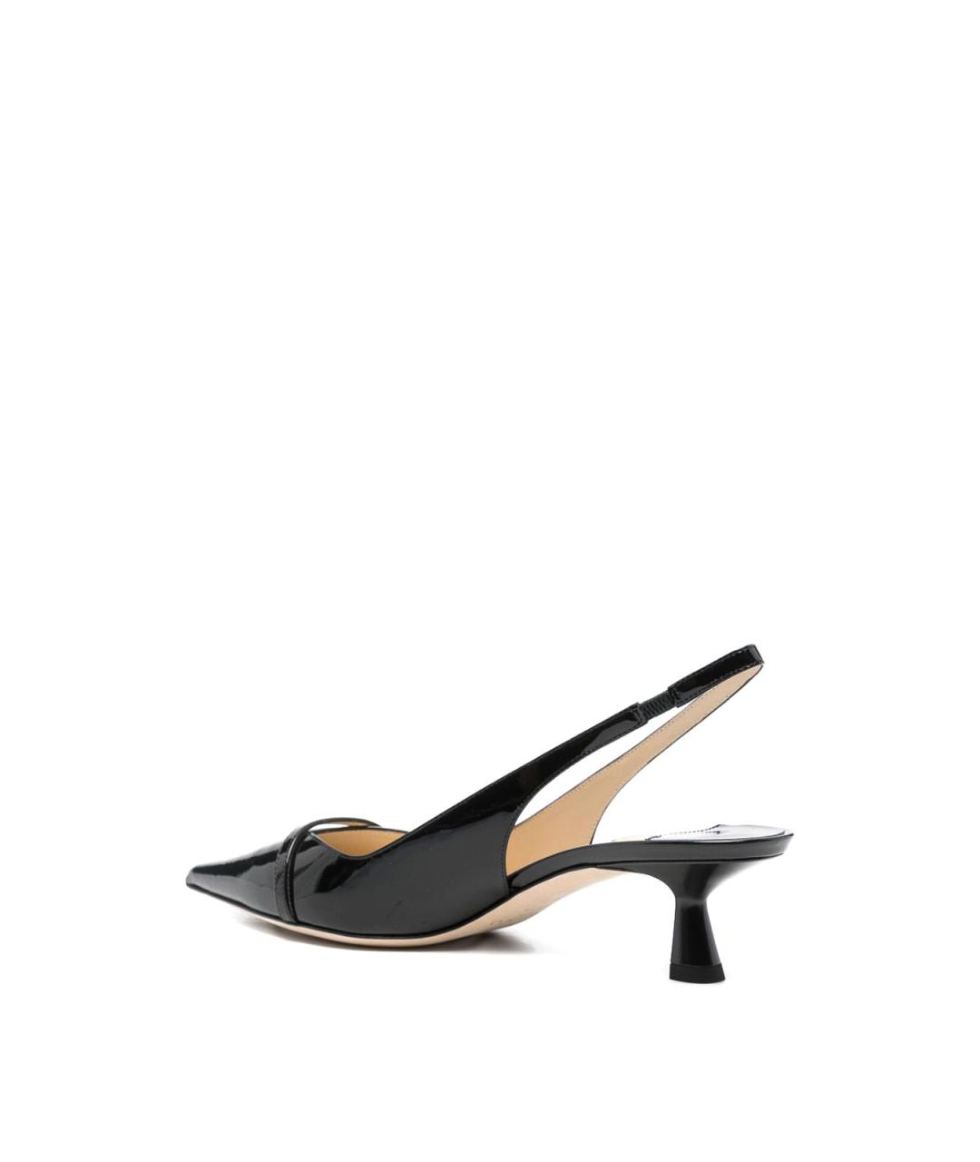 JIMMY CHOO Черные туфли из лакированной кожи, фото 2