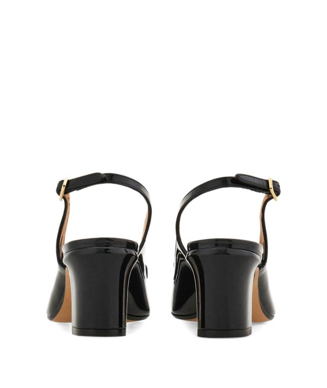 FERRAGAMO Черные туфли, фото 4