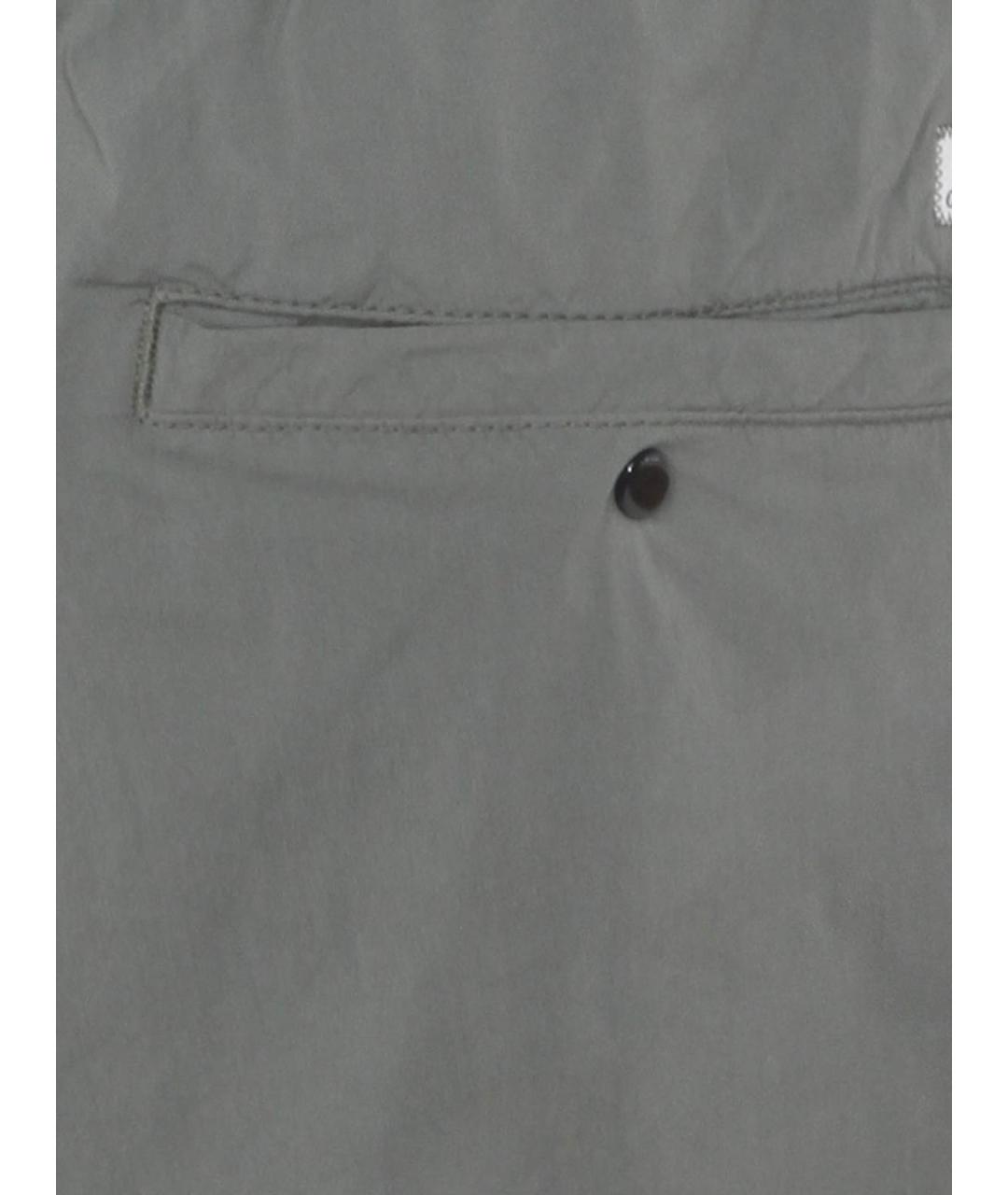CP COMPANY Серые хлопковые шорты, фото 2