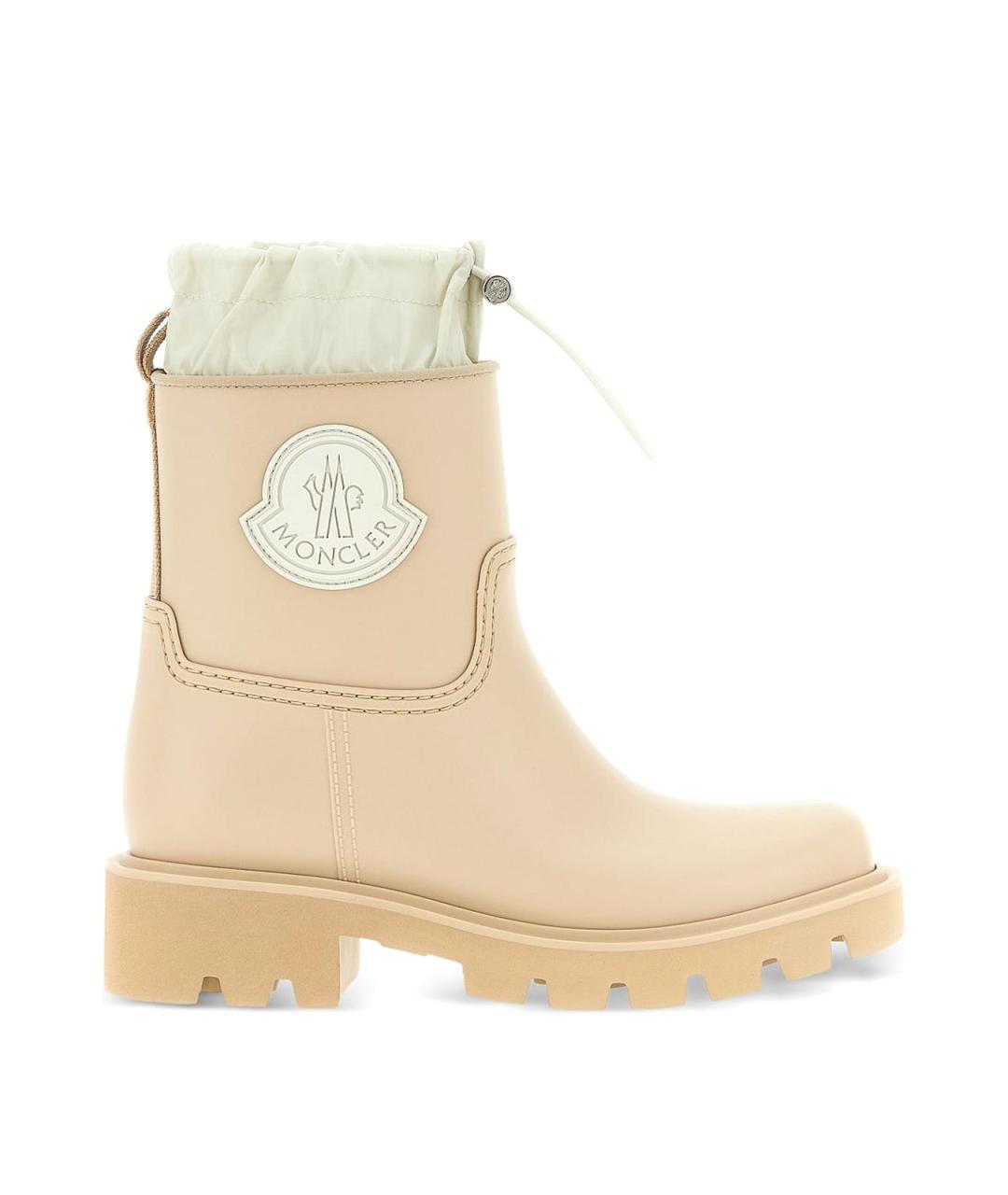 MONCLER Бежевые сапоги, фото 1