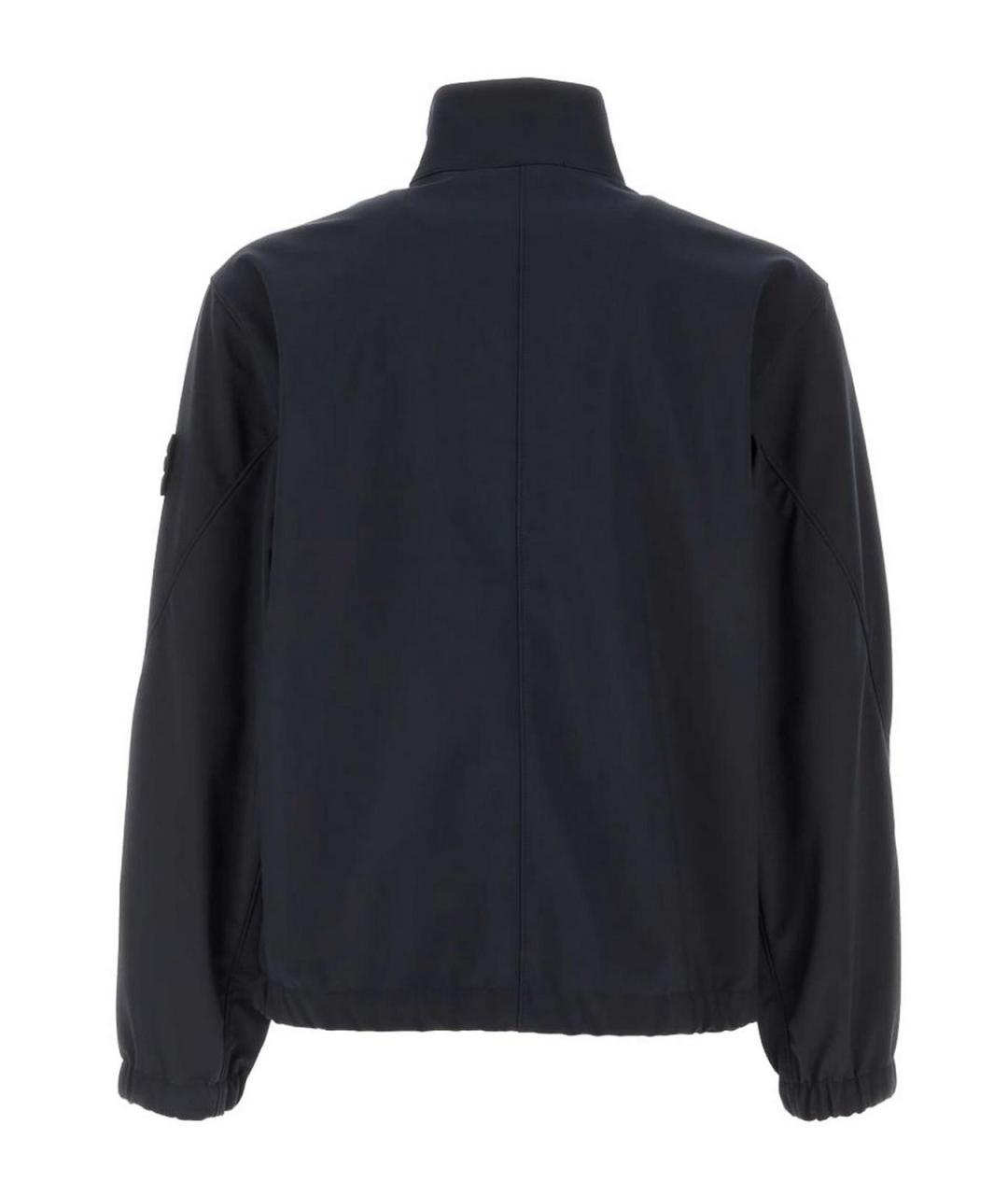 STONE ISLAND Синяя полиэстеровая куртка, фото 2