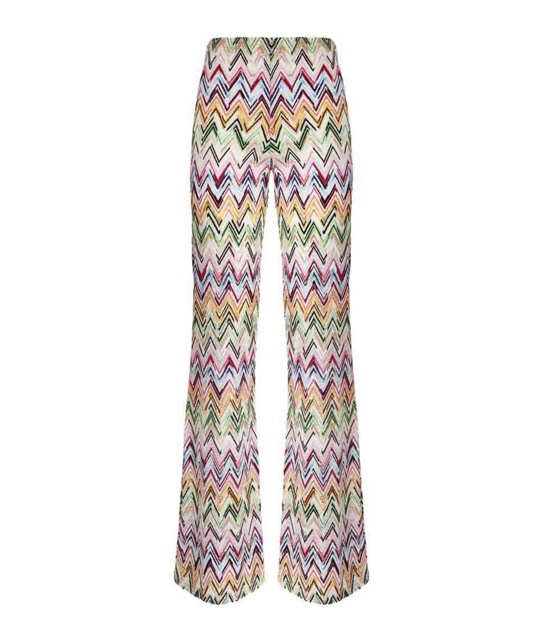 MISSONI Мульти вискозные брюки узкие, фото 1
