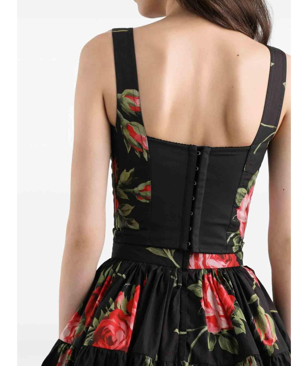 DOLCE&GABBANA Мульти хлопковая майка, фото 3