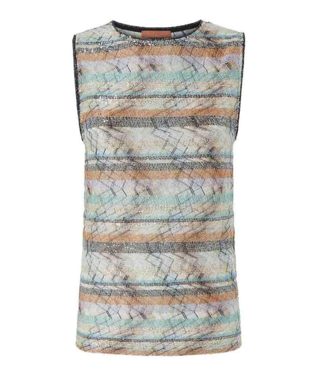 MISSONI Мульти вискозная майка, фото 1
