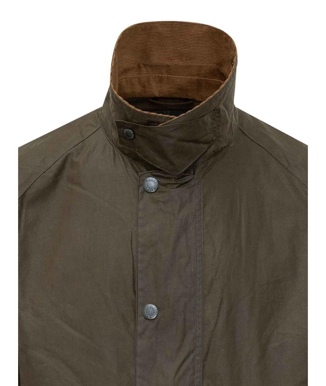 BARBOUR Зеленая куртка, фото 4