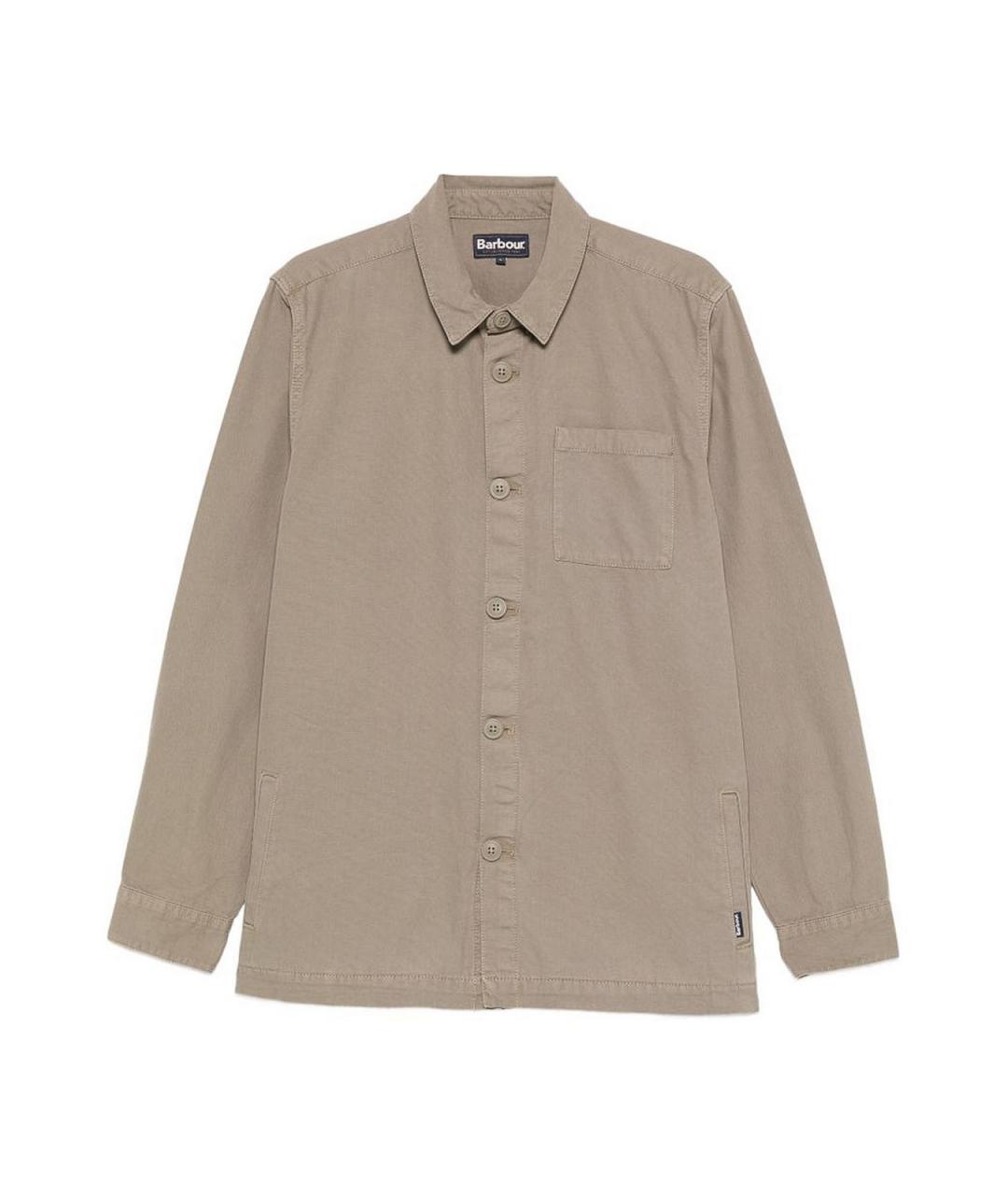 BARBOUR Зеленая хлопковая кэжуал рубашка, фото 1