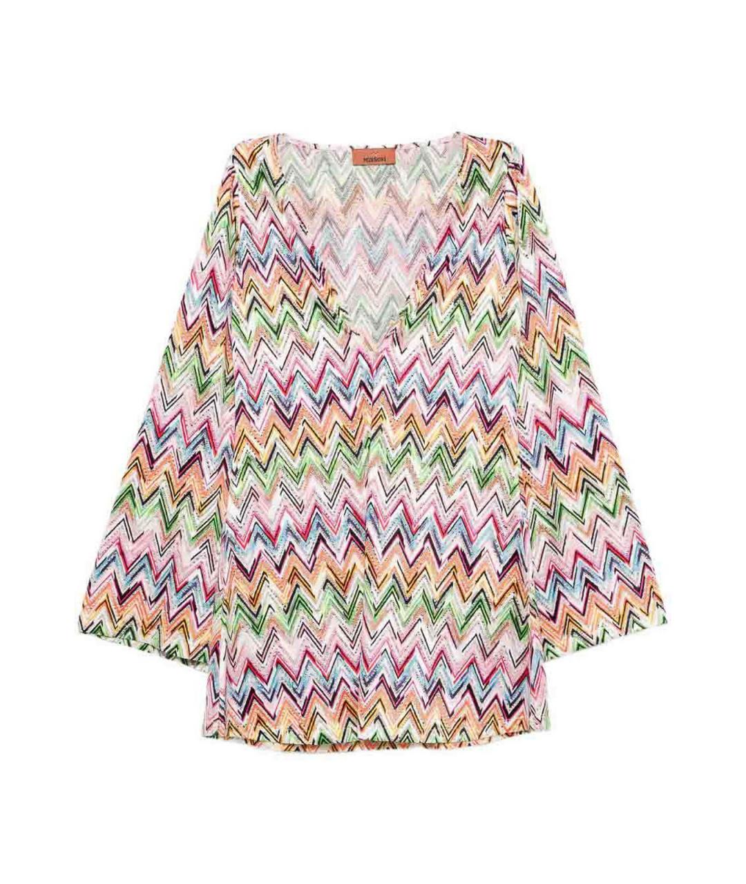 MISSONI Мульти вискозное повседневное платье, фото 1