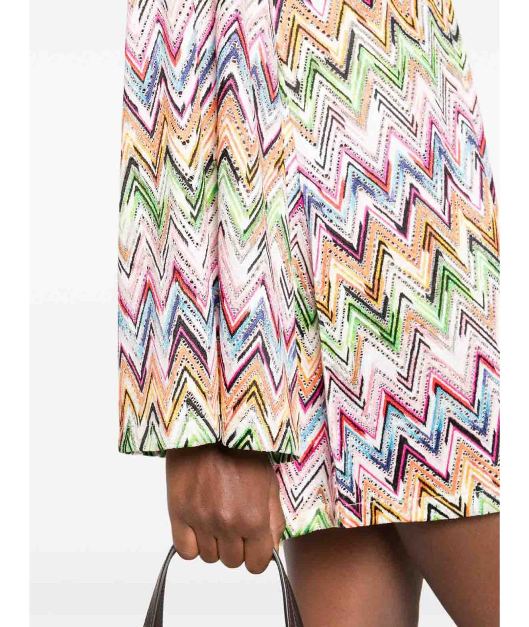 MISSONI Мульти вискозное повседневное платье, фото 5