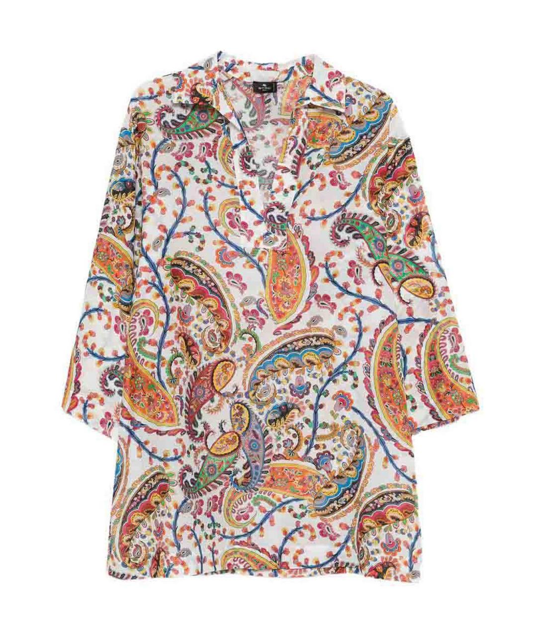 ETRO Мульти хлопковая рубашка, фото 1