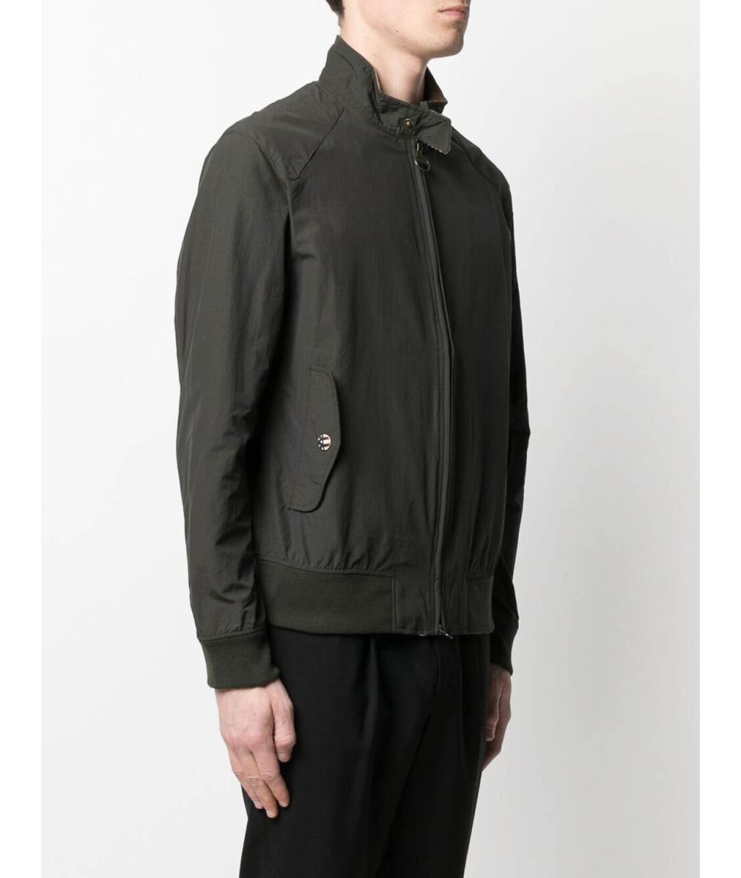BARBOUR Зеленая хлопковая куртка, фото 5