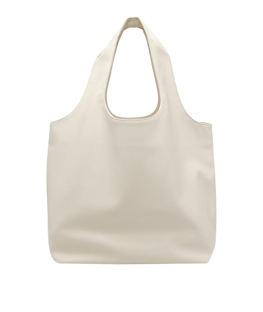 A.P.C. Белая сумка тоут из искусственной кожи, фото 3