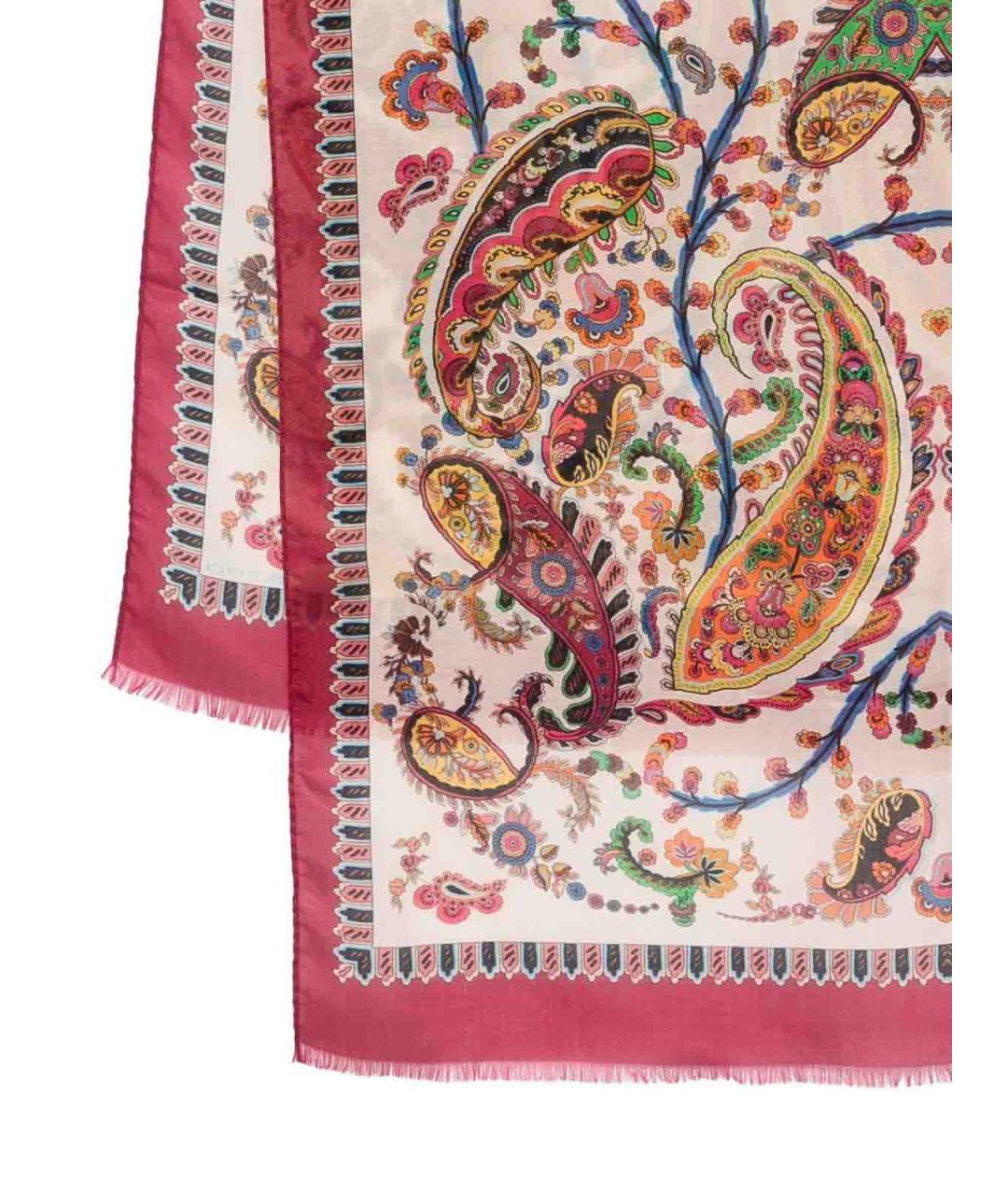 ETRO Мульти хлопковый шарф, фото 3
