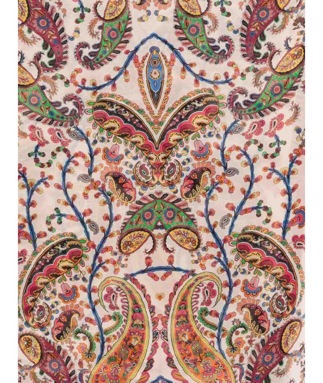 ETRO Мульти хлопковый шарф, фото 2
