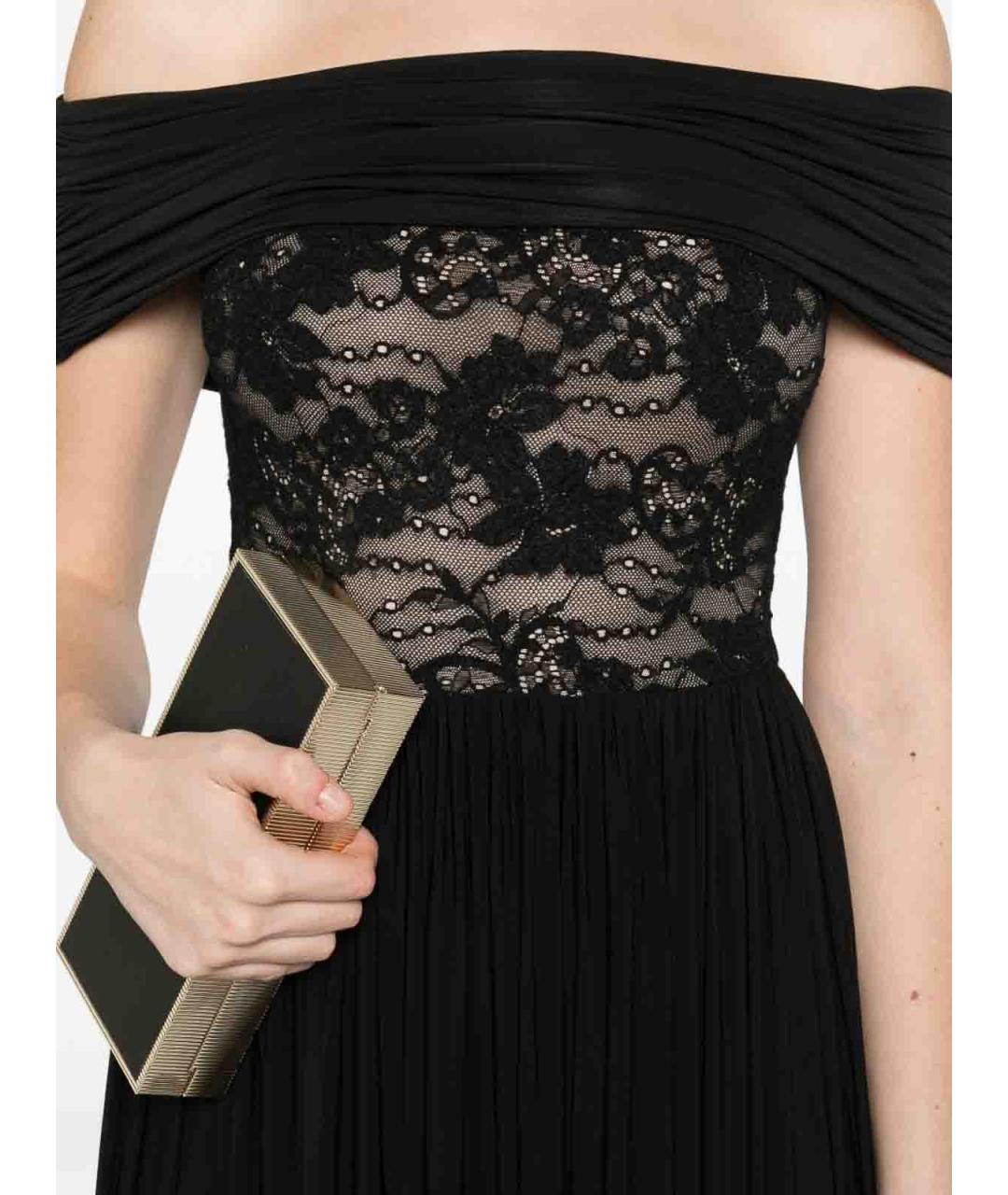 ZIMMERMANN Черное вискозное коктейльное платье, фото 2